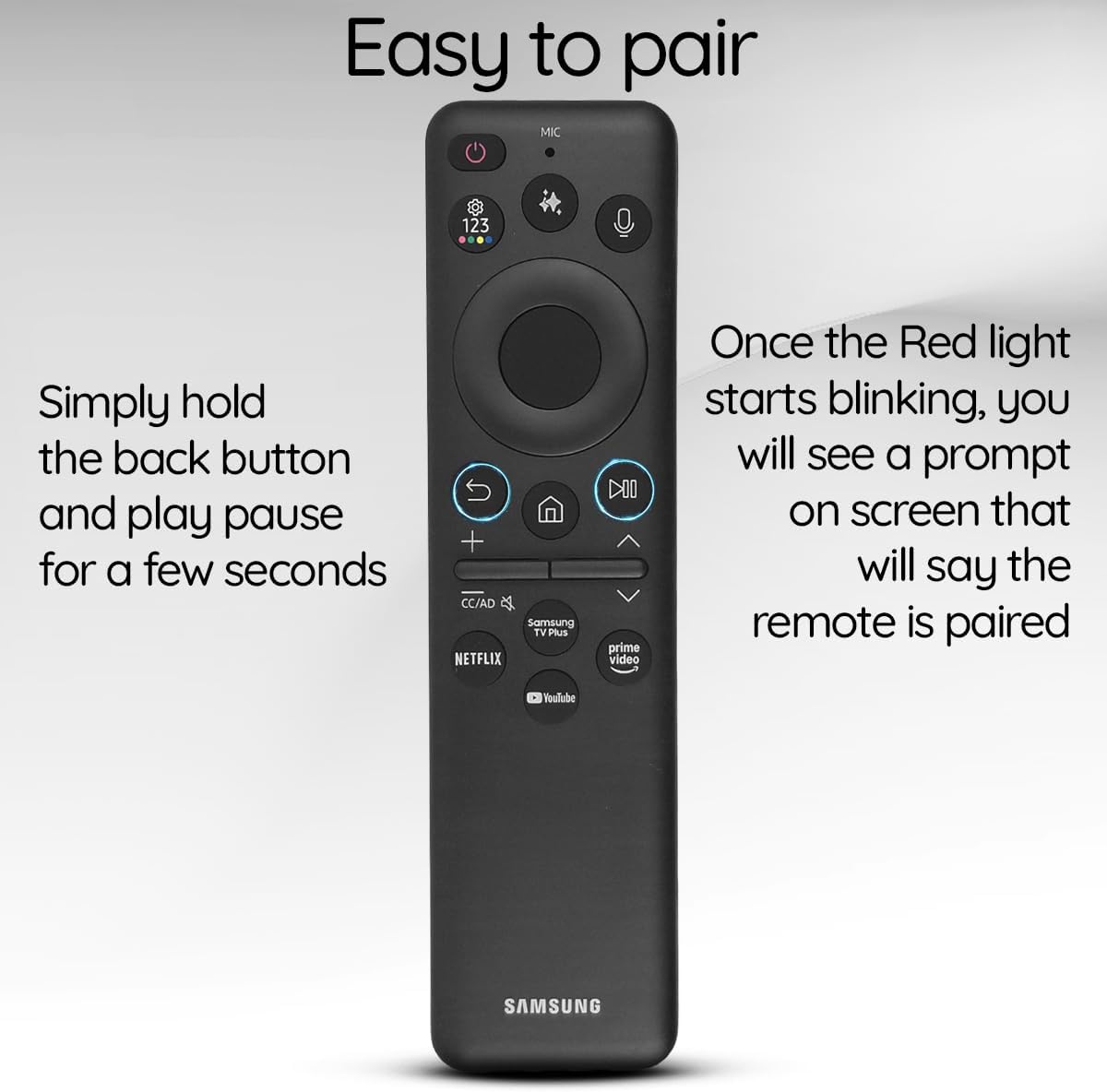 Instructions for pairing the Ceybo remote control