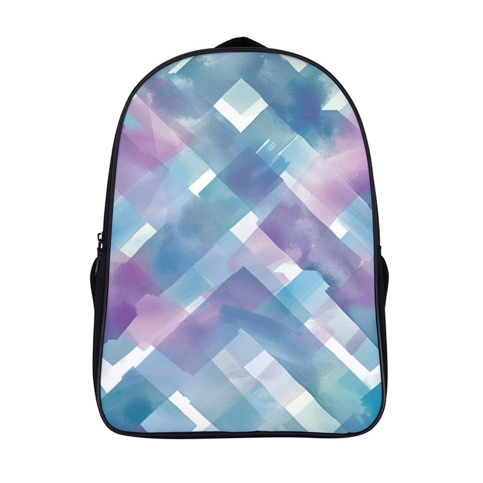 Mochila infantil 3D impermeable Geometry para niños de preescolar y jardín 40x28x16cm 7