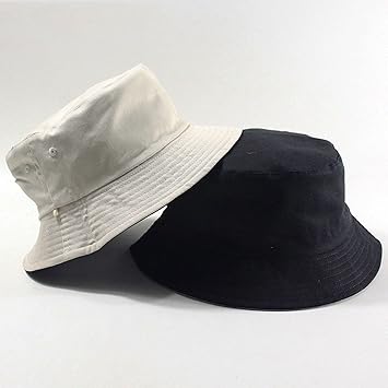 Amazon Co Jp バケットハット 大サイズ釣り漁師帽子ビッグヘッド男夏太陽の帽子両面着用パナマキャッププラスサイズバケツ帽子 ファッション