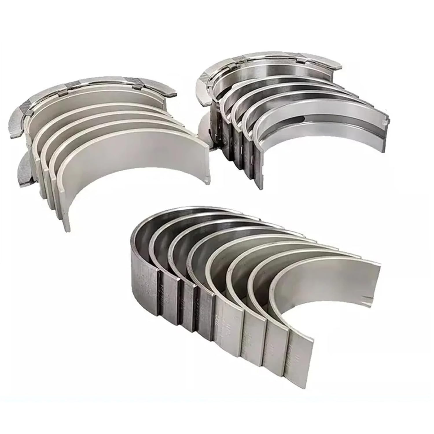 Engine Main & Con Rod Bearing Set Fit 2.1 L T L4 Diesel Compatible with Benz E250 GLE300D Sprinter 2500 .1L .2L OM651 09-16(STD)