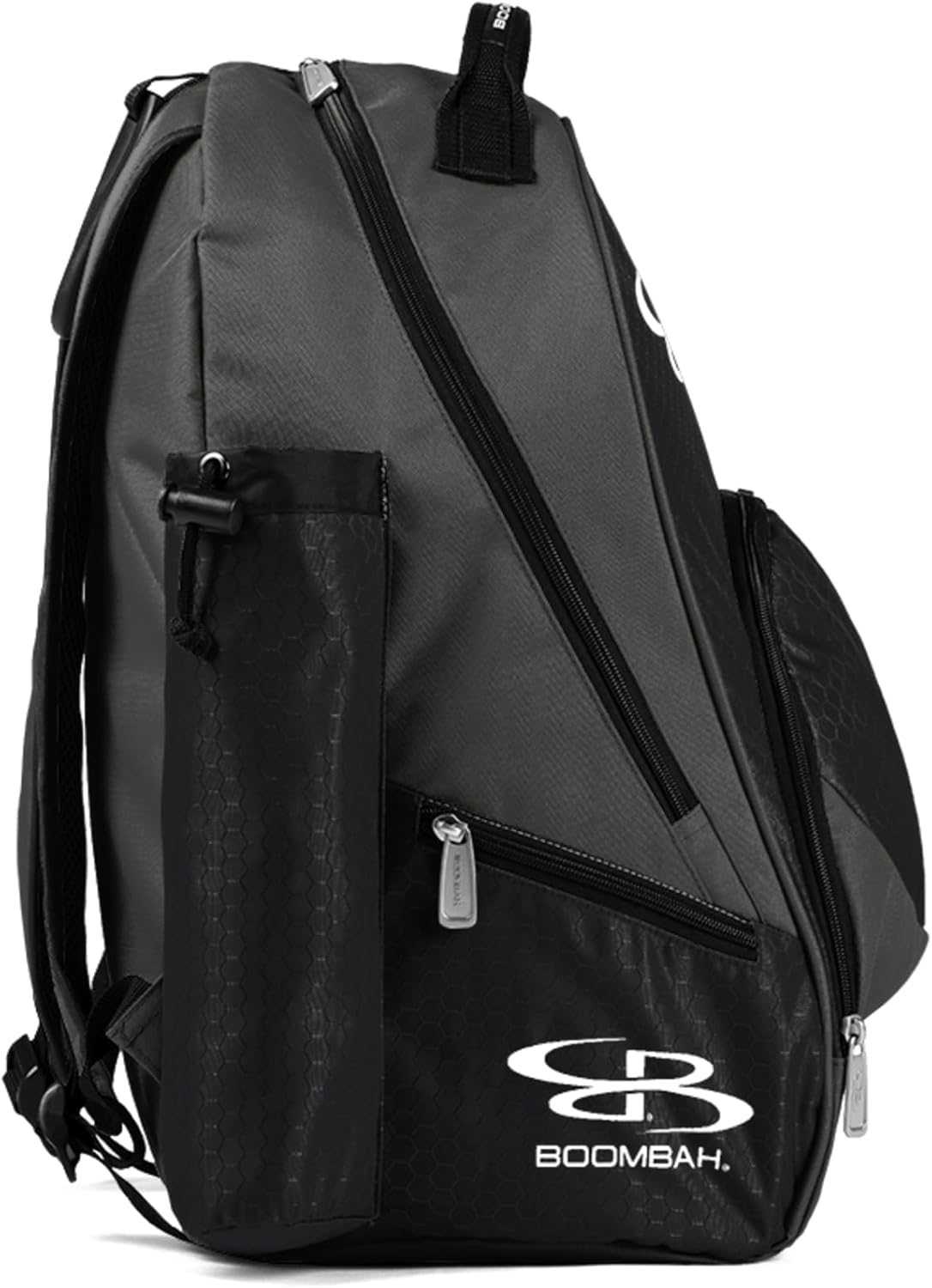 Boombah Tyro Baseball/Softball Bat Backpack - 20" x 15" x 10" - Holds 2 Bats up to Barrel Size of 2-5/8"