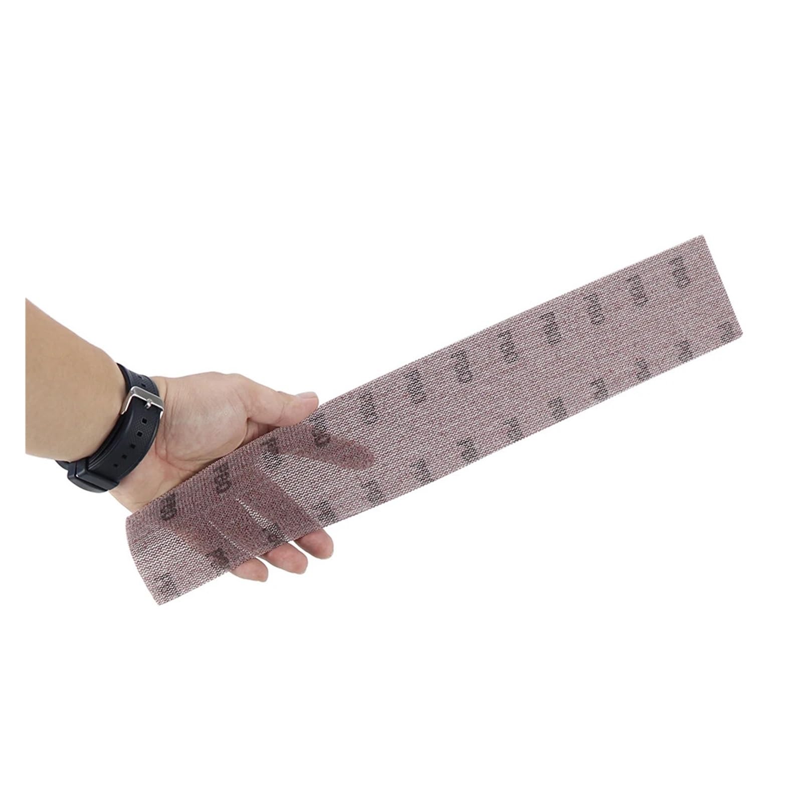 Netz Schleifscheiben 20 Stück 50 Stück 70 x 420 mm Mesh-Schleifpapier | Schleifscheiben-Schleifmittel for Polieren von 400 x 70 Blöcken, Holz und Metall(50pcs,80)