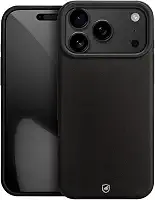 Gshield Capa Case Capinha Silicon Premium com Interior em Microfibra Antiderrapante Proteção Contra Impressão Digital, Arranhões, Quedas e Impactos para (Preta, iPhone 17 Pro Max)