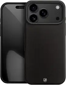 Gshield Capa Case Capinha Silicon Premium com Interior em Microfibra Antiderrapante Proteção Contra Impressão Digital, Arranhões, Quedas e Impactos para (Preta, iPhone 17 Pro Max)