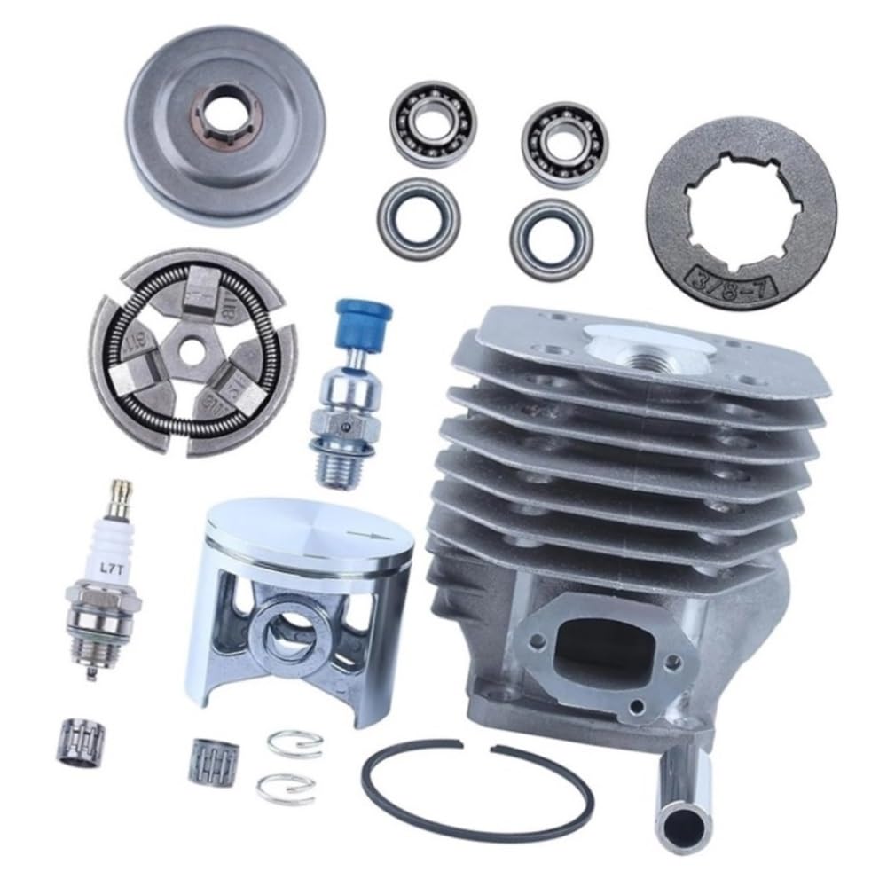 Kit de cilindro y pistón para motosierra H261 y 262 con cigüeñal cojinetes y embrague completo