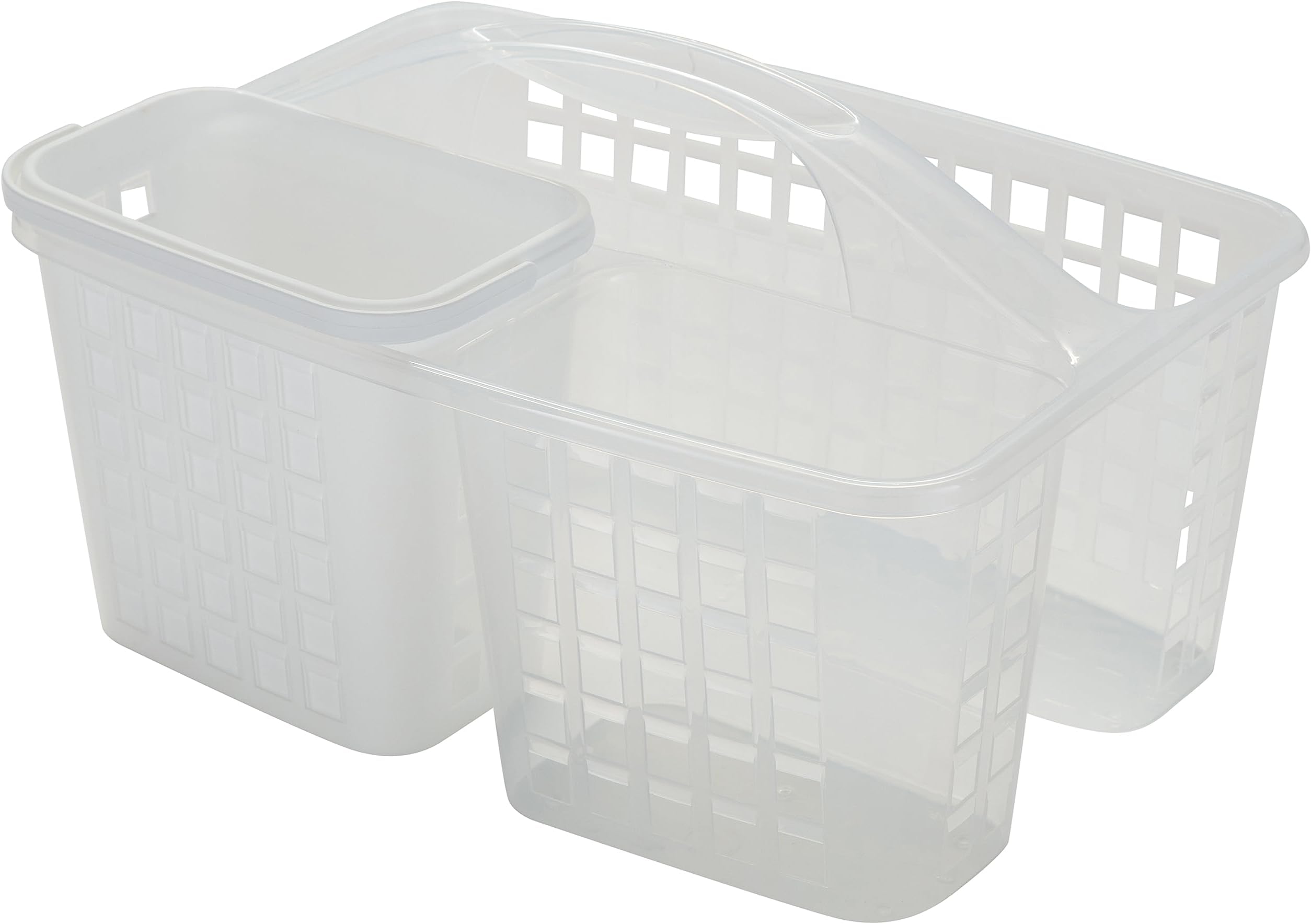 2 in 1 Portable, Bathroom Shower Caddy for Shampoo, Conditioner, Soap, and Cosmetics, in Bath Tote