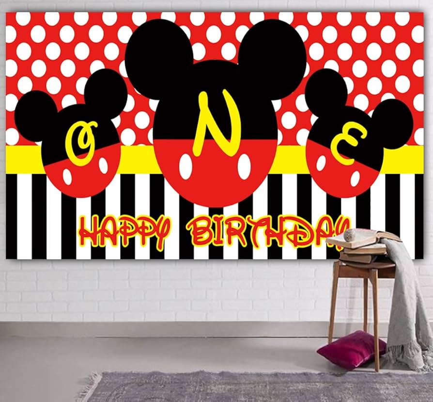 amazon-com-colormoon-cc-mickey-1st-birthday-backdrop-large-polyester-banner-with-mickey-themed-party-supplies-6-6-x-3-3-ft-electronics for Free Printable Mickey Mouse Birthday Banner Template Amazon.com : Colormoon CC Mickey-1st Birthday Backdrop, Large Polyester Banner with Mickey Themed Party Supplies, 6.6 x 3.3 ft : Electronics for Free Printable Mickey Mouse Birthday Banner Template