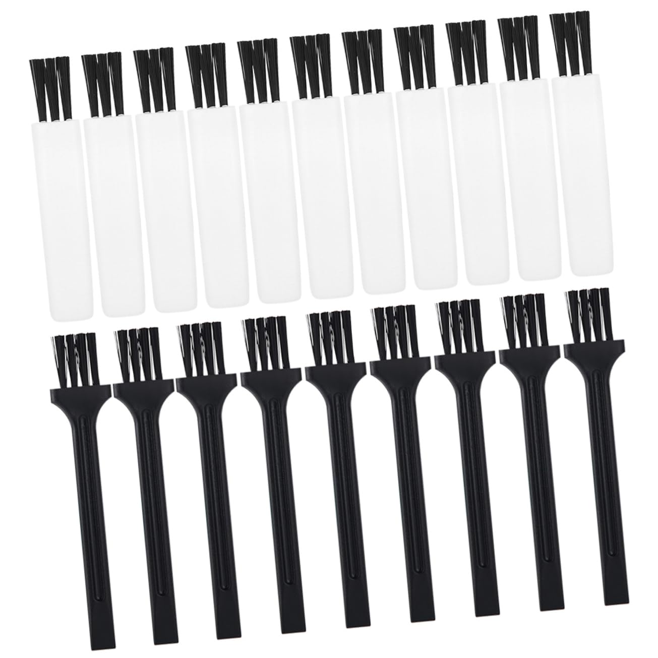 30pcs Small Cleaning Brush for Makeup Hair Beard Keyboard Computer Shaver Haircut Cleaning Tools