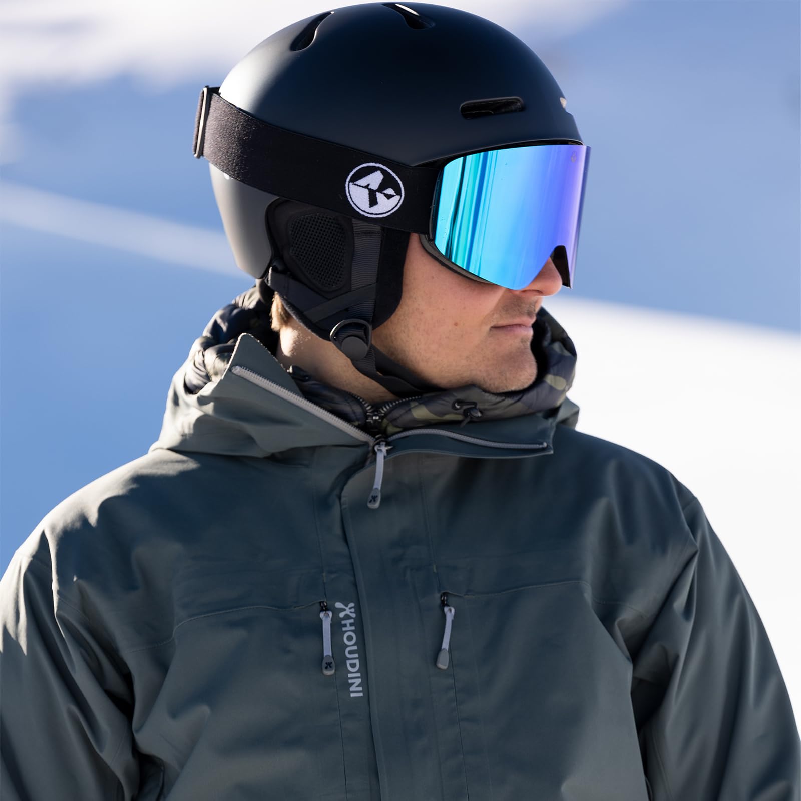 NAKED Optics Ski Goggles Men Ski Goggles Women Snowboard Goggles (TROOP EVO OTG Black, Without Bad Weather Glass) - Image 4