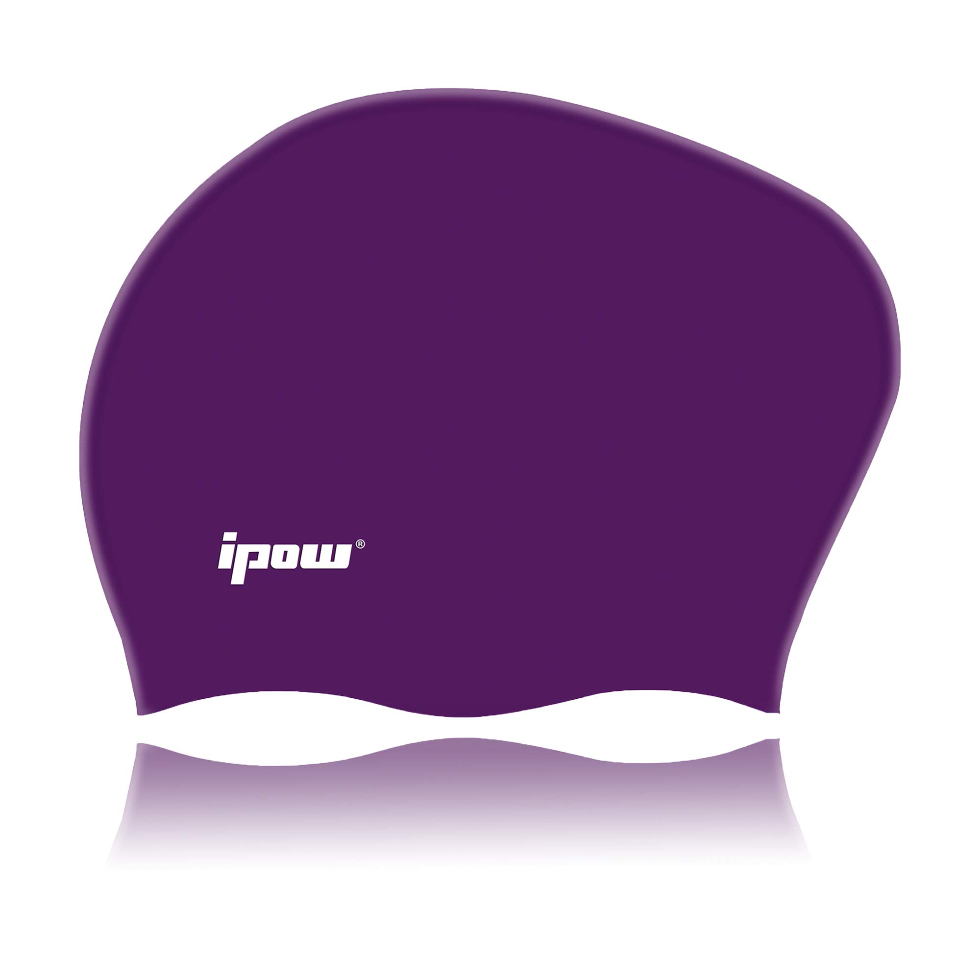 Ipow Gorro de Natacion de Silicona Impermeable Gorro de Natacion Unisex Gorro de Natacion para niños/niñas Hombre/Mujer