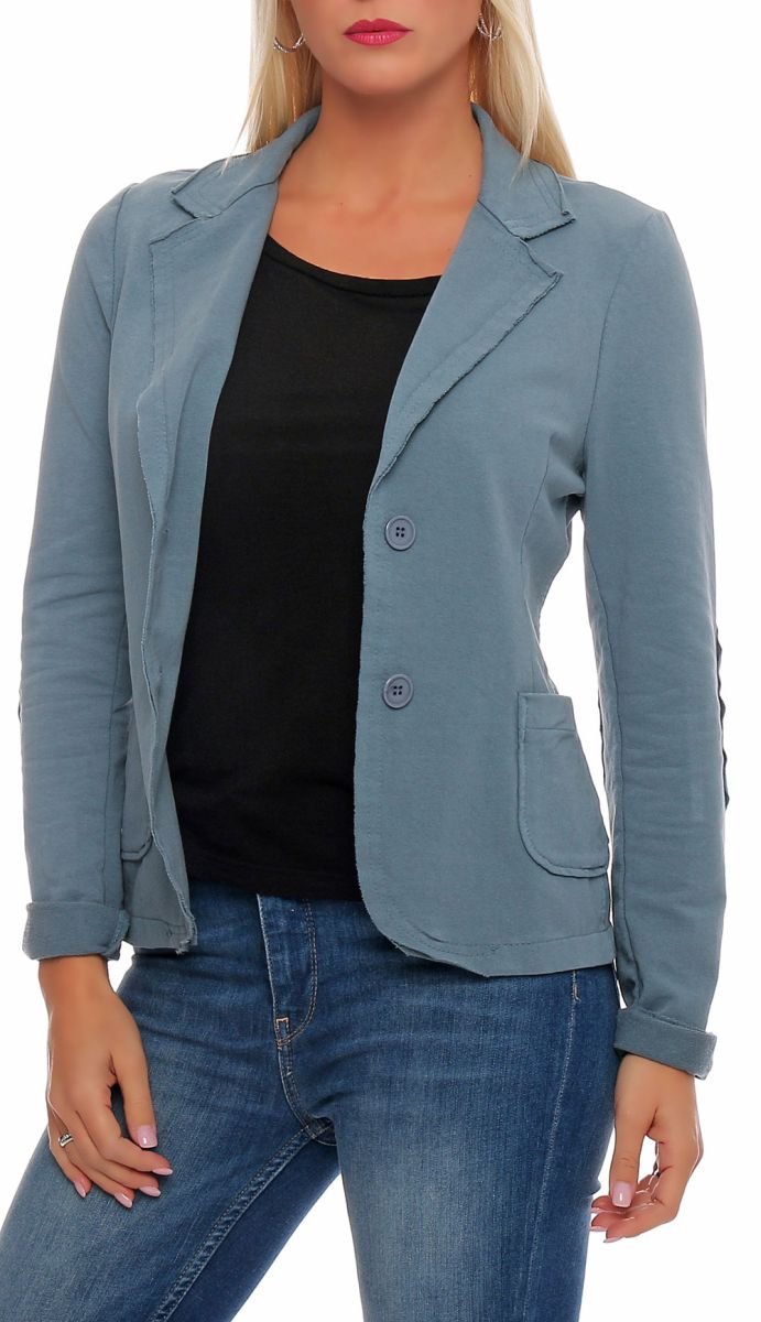 Malito Classico Blazer nella Base-Look Giacca Camicetta Elegante Ufficio 1651 Donna