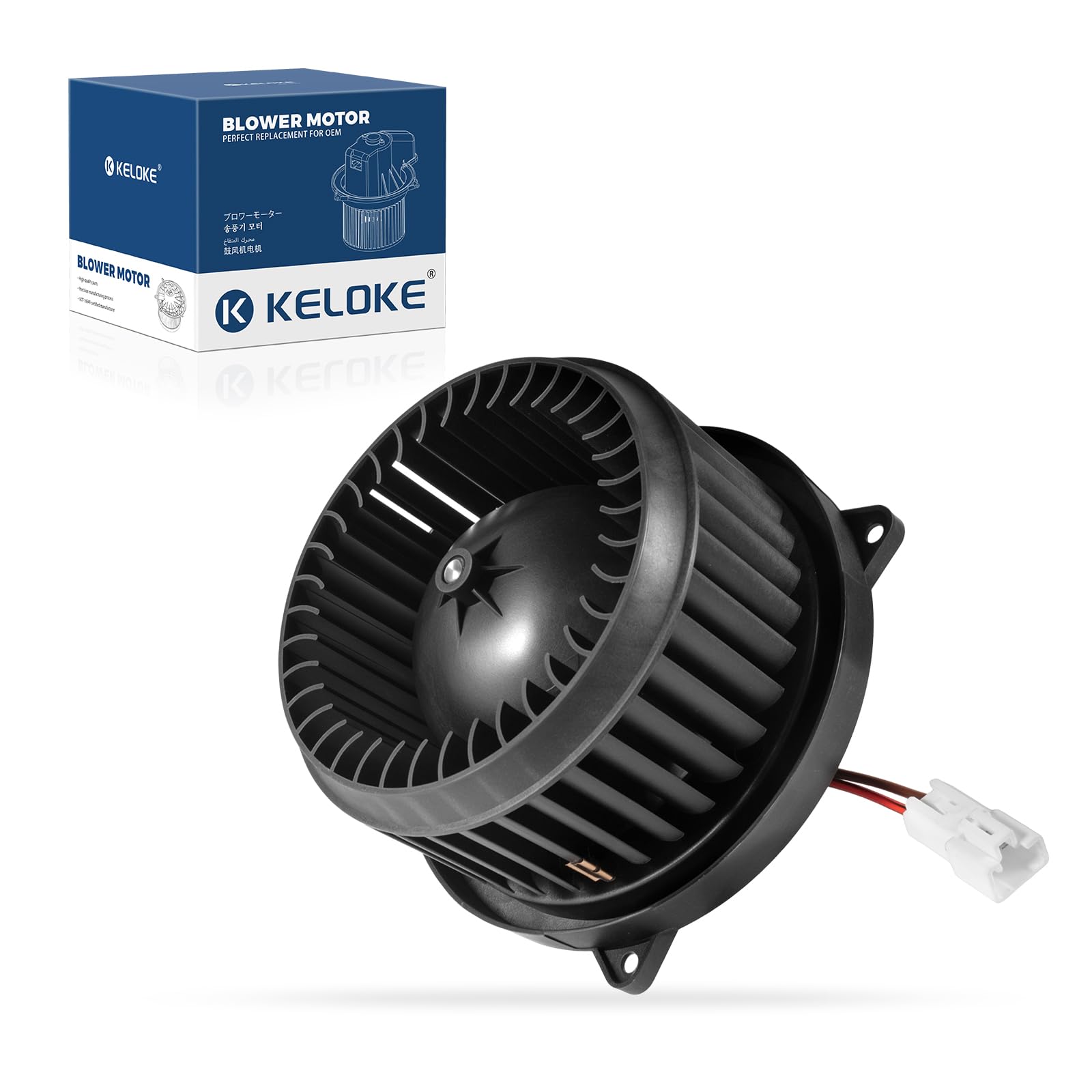 KELOKE Front HVAC Heater Blower Motor Fan Compatible with Toyota