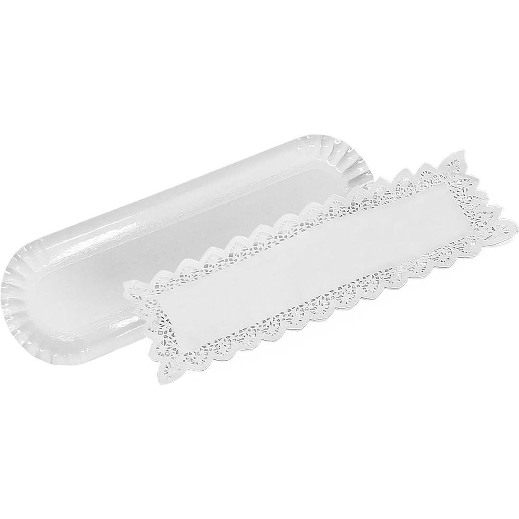 Bandeja desechable 72/U ALGON para servir alimentos en catering
