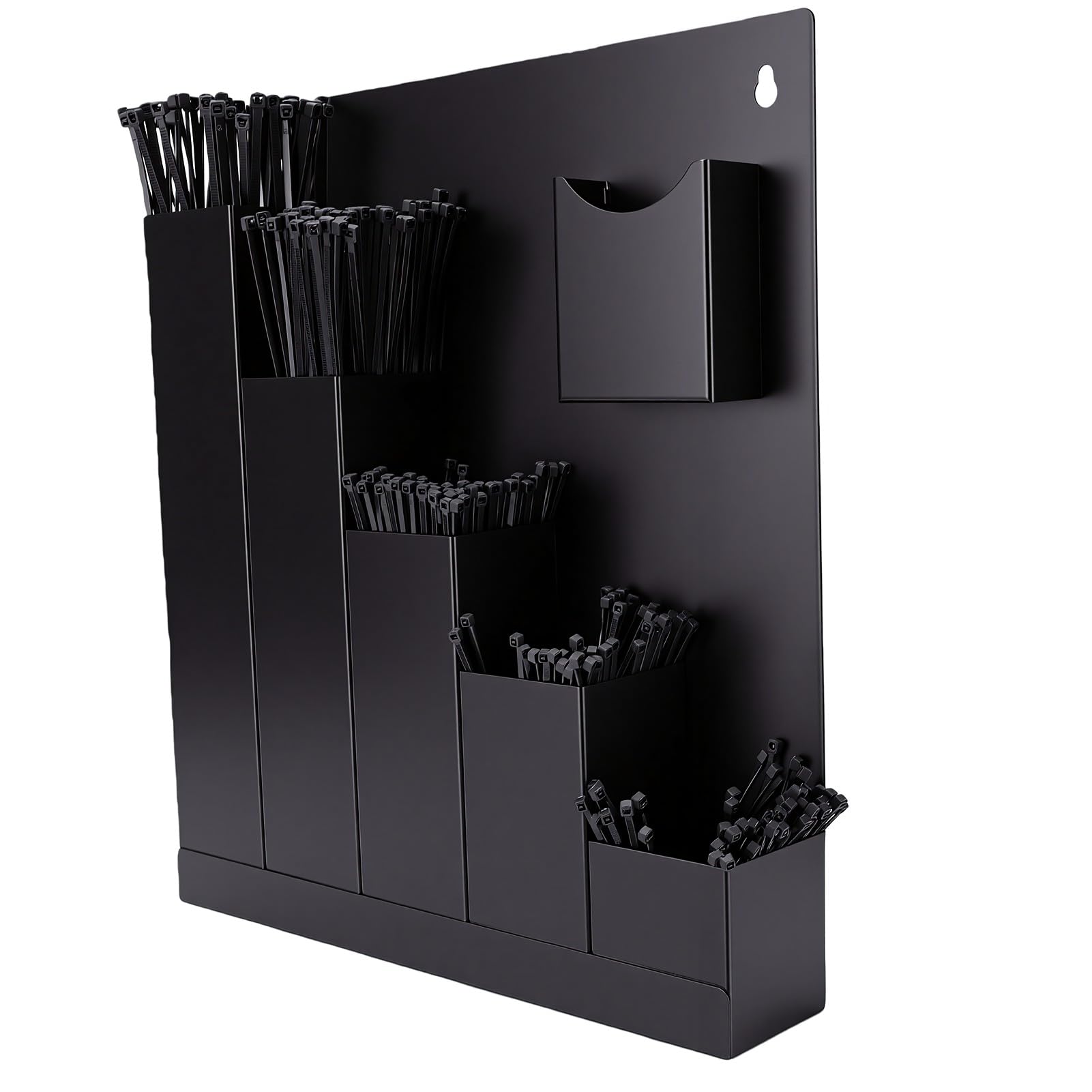 Support de Rangement pour Colliers de Serrage, Mural, avec 250