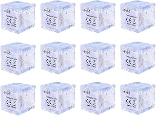 Jrifedptry 12 luces LED impermeables para beber