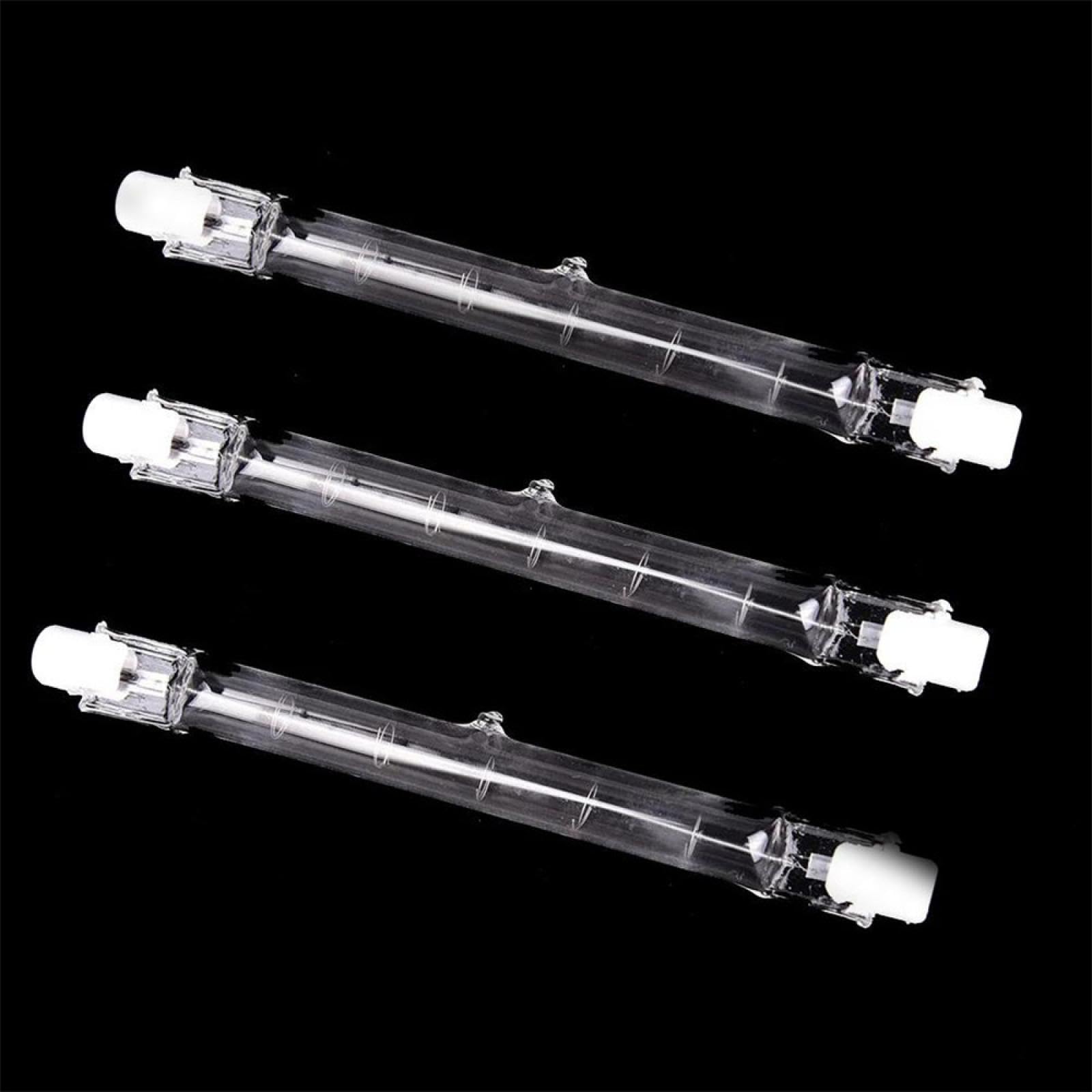Halogen Leuchtmittel R7S 118MM 300W 220V-240V Halogenlampen R7S 500W J118 4,7Zoll T3 Wolframlampen Dimmbar 20PC 100W