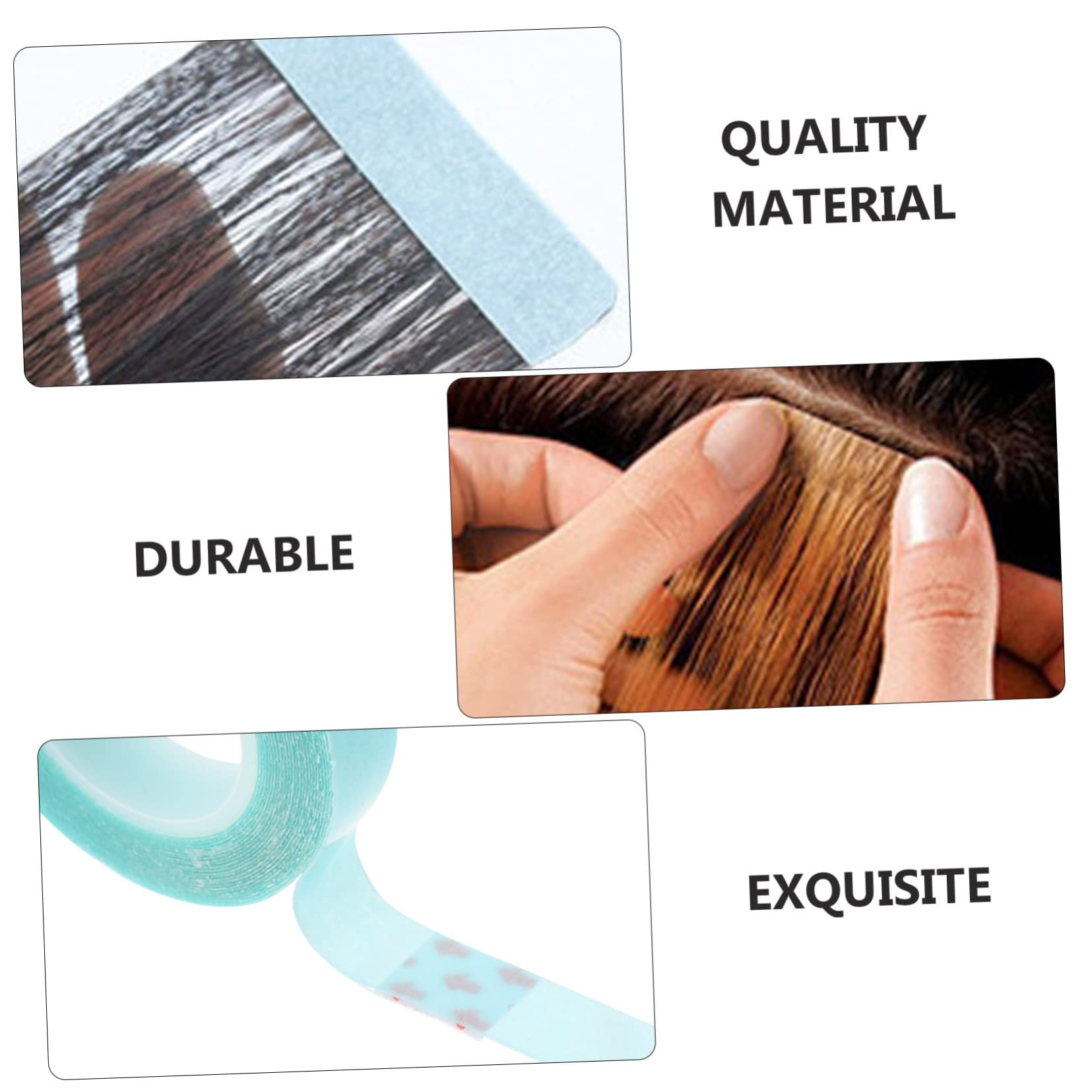 OATIPHO Quality Wig Adhesive Tape Hair Extension Kit 4 Rolls Double Sided Adhesive Strips