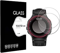 TDITD Glass Film, For Garmin ForeAthlete 235J/230J/230J/220/225/630/620, Tempered Glass Film, For Garmin 235J/230J, Uses Japanese Asahi Glass Material, High Transmittance, Thin, 9H Hardness,