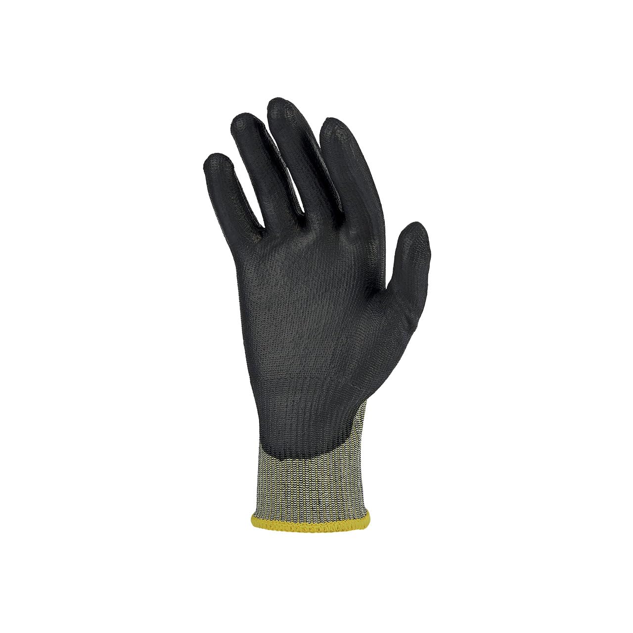 U-Power Tango - Guantes de trabajo de nailon HPPE de nailon con pantalla táctil anticortes C, protección contra riesgos mecánicos, gris térmico, amarillo, 10/XL, 144 unidades