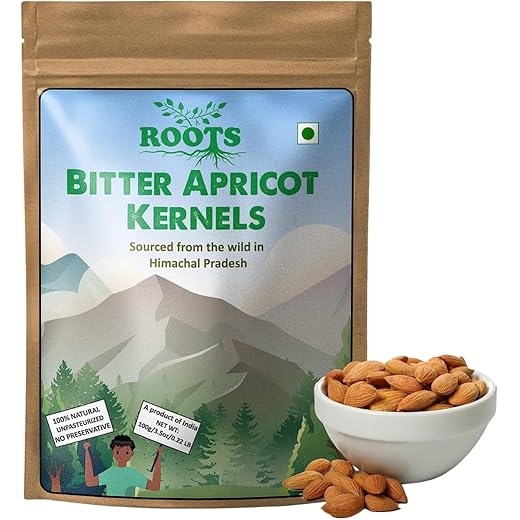 Bitter Apricot Kernels - Fresh, 100g