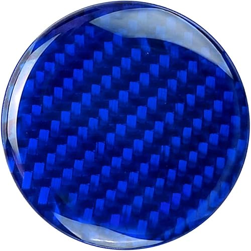 Miniatura 2 de ramuel Compatible con consola central de fibra de carbono, panel de palanca de cambios interior, cubierta de perilla de botón, accesorios de