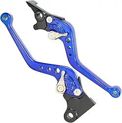 Manete de freio embreagem esportivo a disco CG125 CG150 CG160 Fan Titan Sport 2000 em diante (Azul)