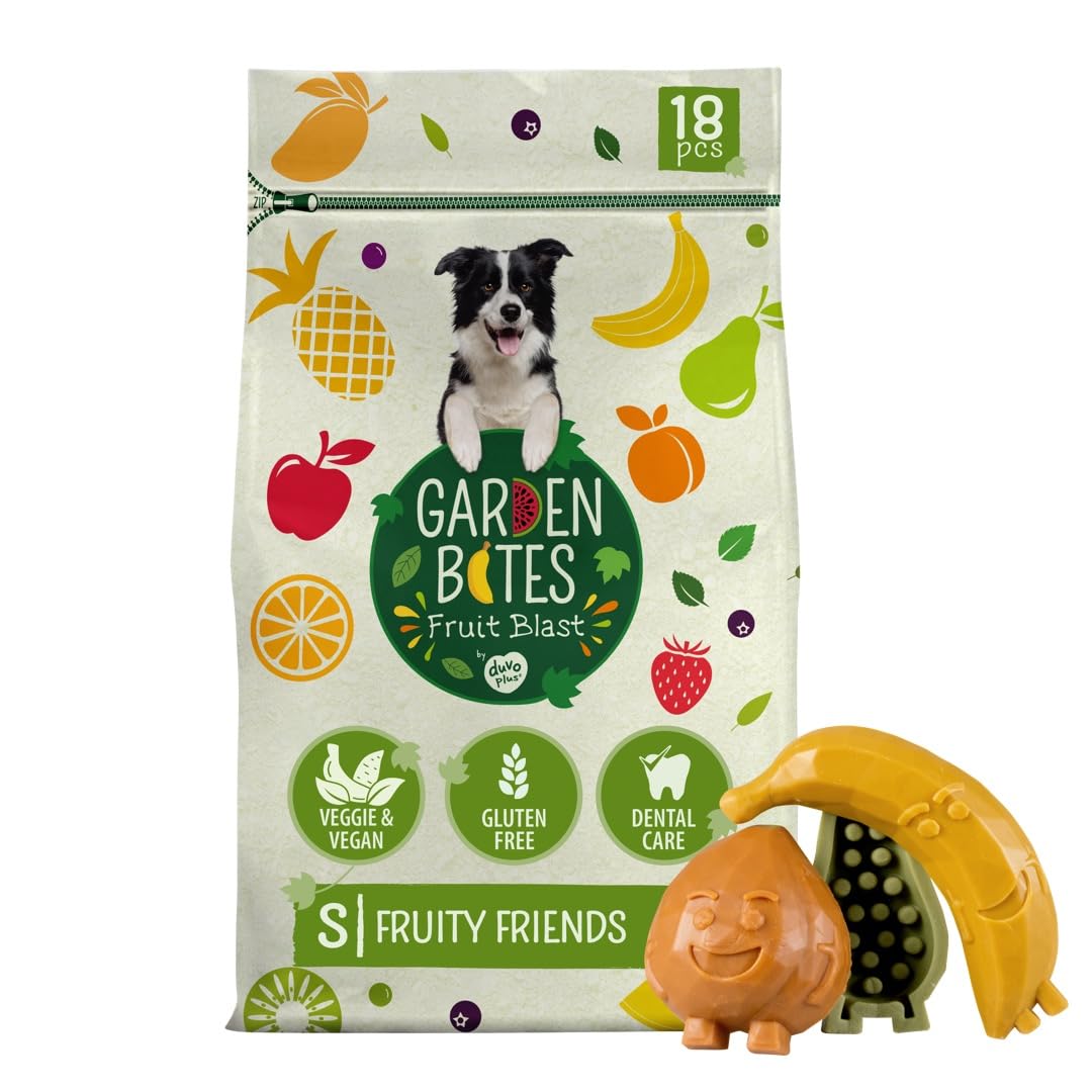 duvoplus Fruchtige Hundeleckerli Fruity Friends Vegetarisch Größe S