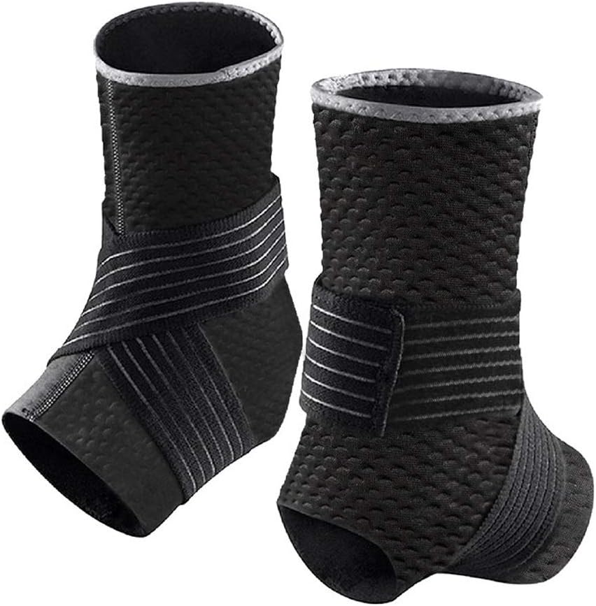 cavigliera con stabilizzatori laterali