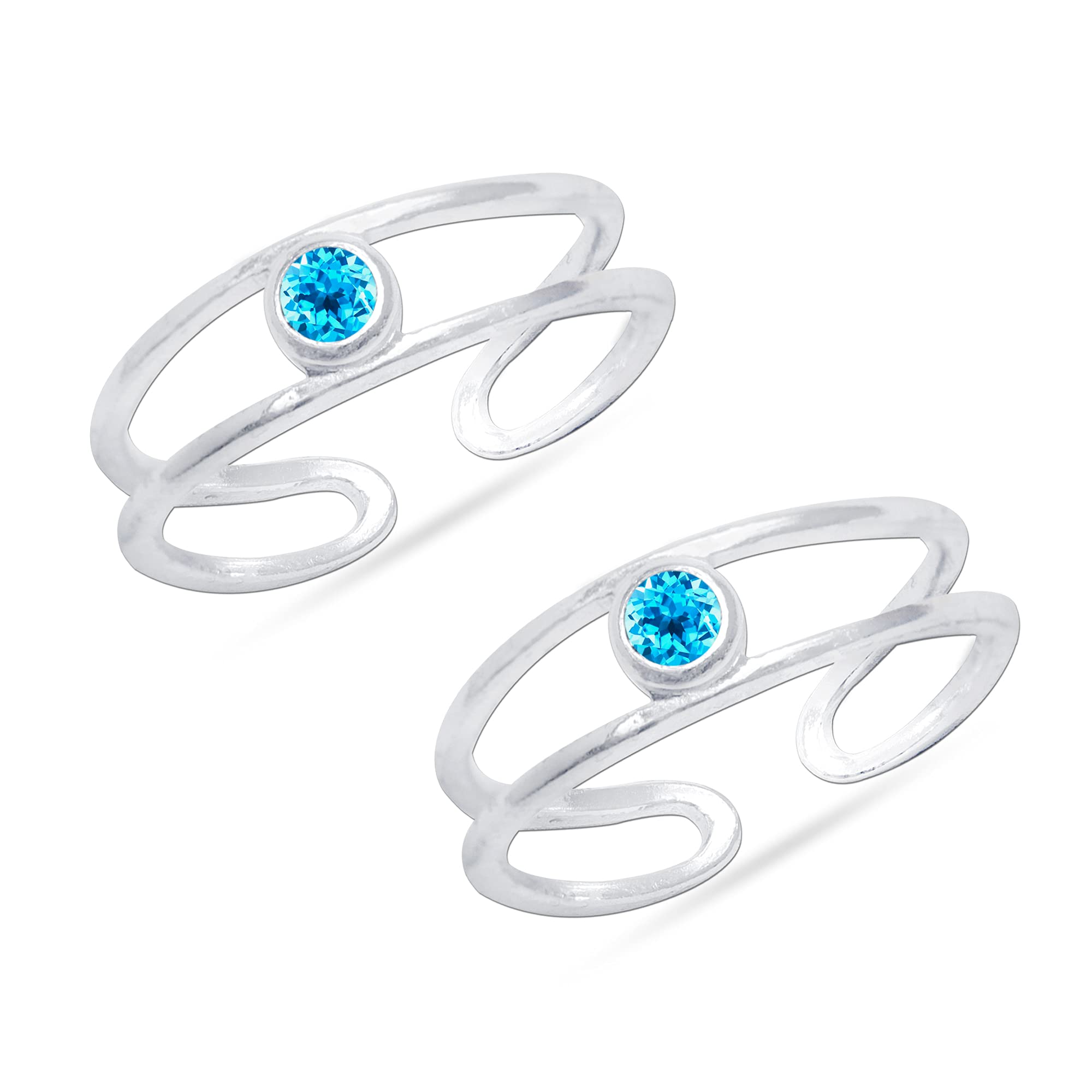 Amazon Brand - Anarva 925 Sterling Pure Silver BIS Hallmarked Latest Stylish Toe Ring For Women (B08ZJGDXHW) Amazon Price History, Amazon Price Tracker