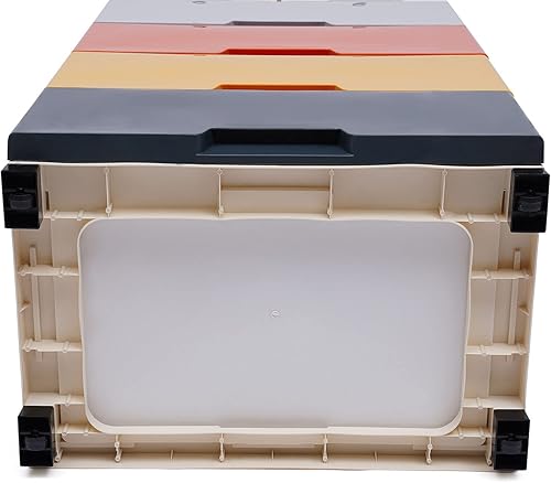 Miniatura 6 de Goudergo Almacenamiento de plástico, 6 cajones, organizador de cajones de almacenamiento para armario, para guardar ropa, juguetes, libros