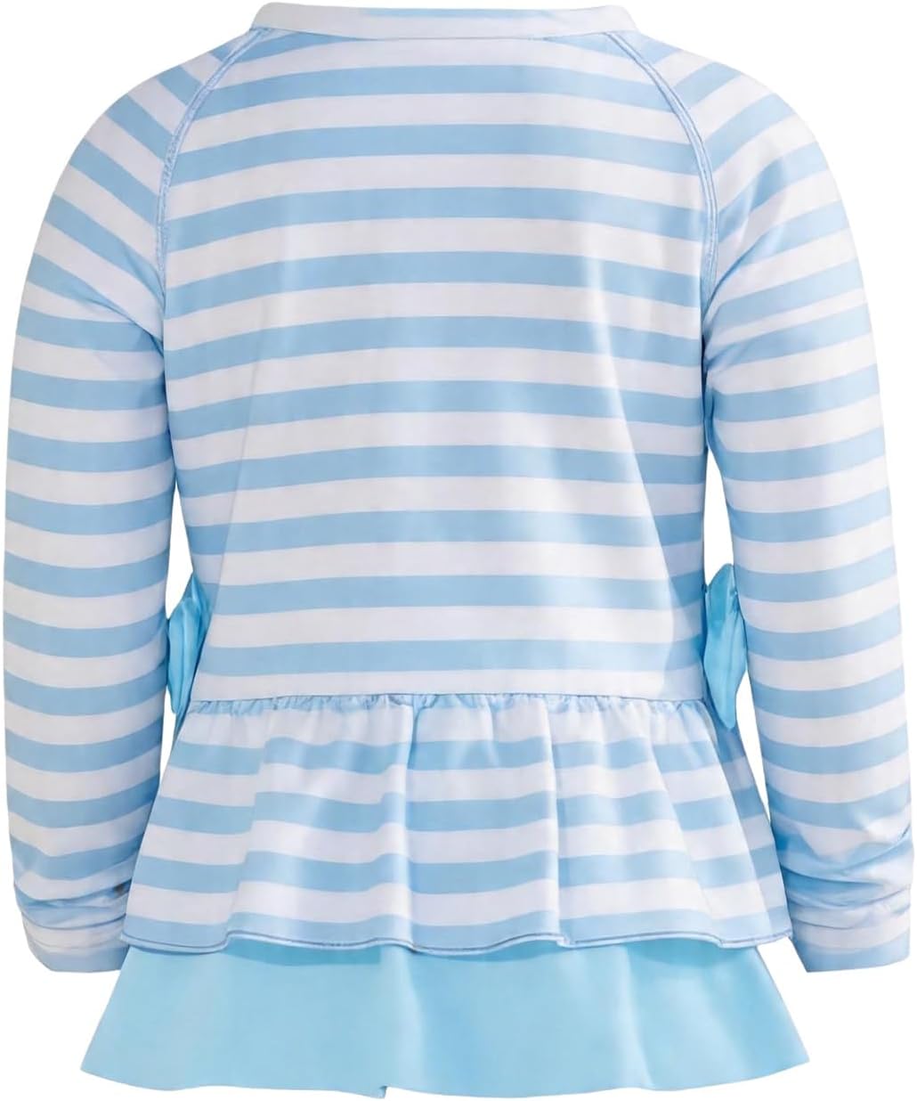Baby Girls Swimwear Beach Skirted Swimsuits Sunsuits Sun Protection Half Zipper Top with Bottom Swimwear