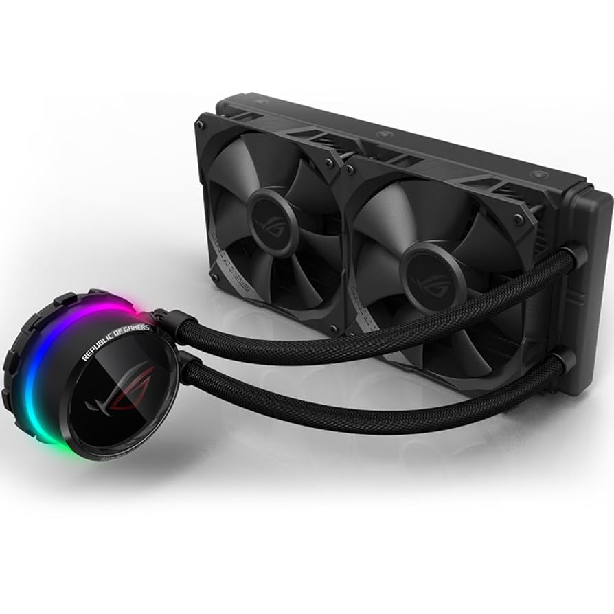 ASUS ROG RYUO 240 簡易水冷 CPUクーラー Amazon.com: Asus ROG RYUO 240 RGB AIO Liquid CPU Cooler
