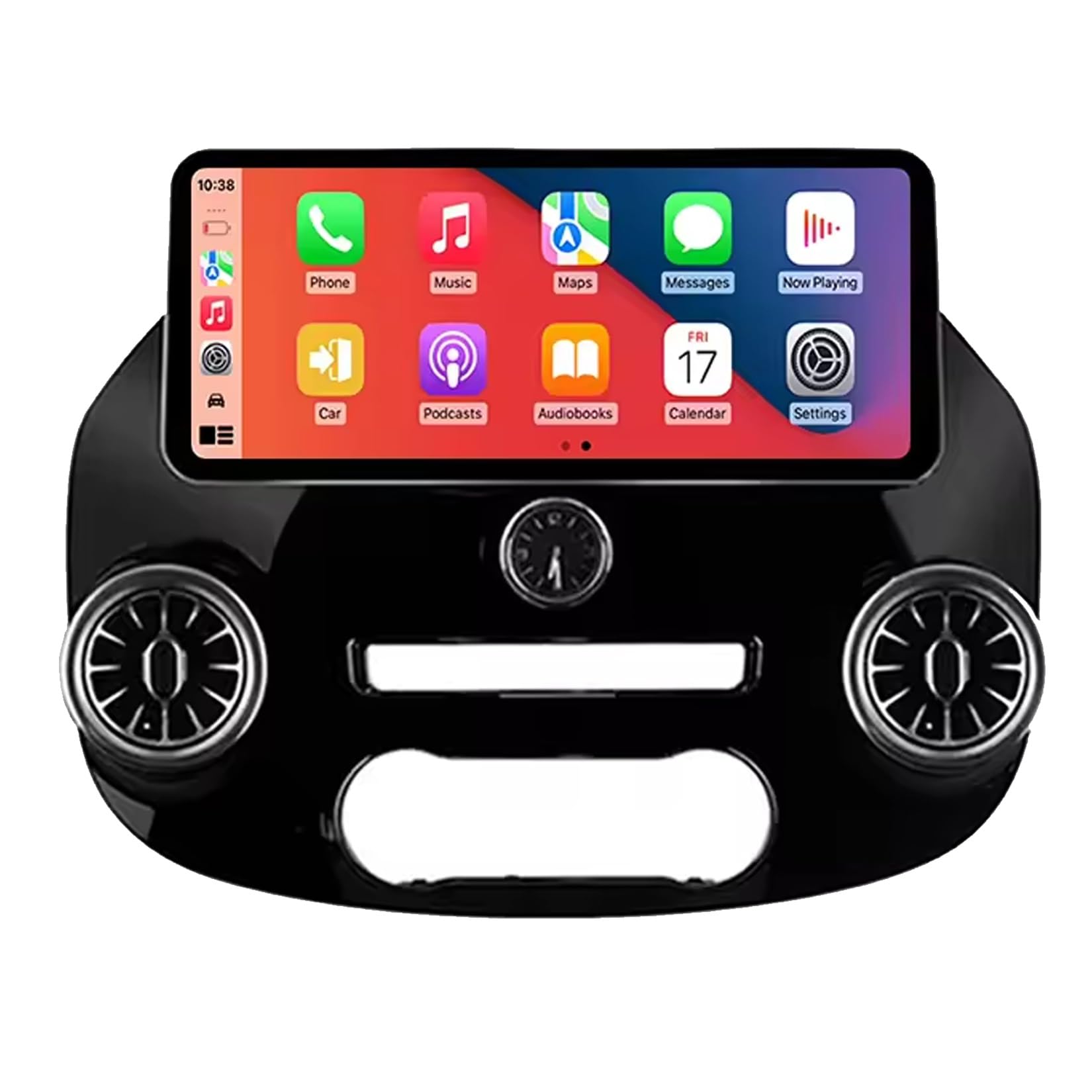 Android 14 Autoradio Écran Tactile Autoradio 12.3 Pouces 2 Din pour Mercedes Benz Vito W447 116 2014-2022 avec CarPlay FM Bluetooth Appel Mains Libres Caméra de Recul Télécommande de Volant(S-6(8G+128