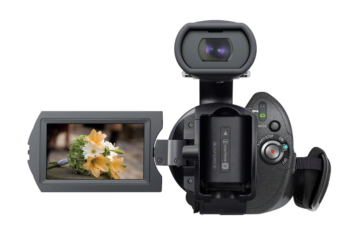 Sony NEX-VG20EH 18-200mm Interchangeable Lens Full HD Camcorder