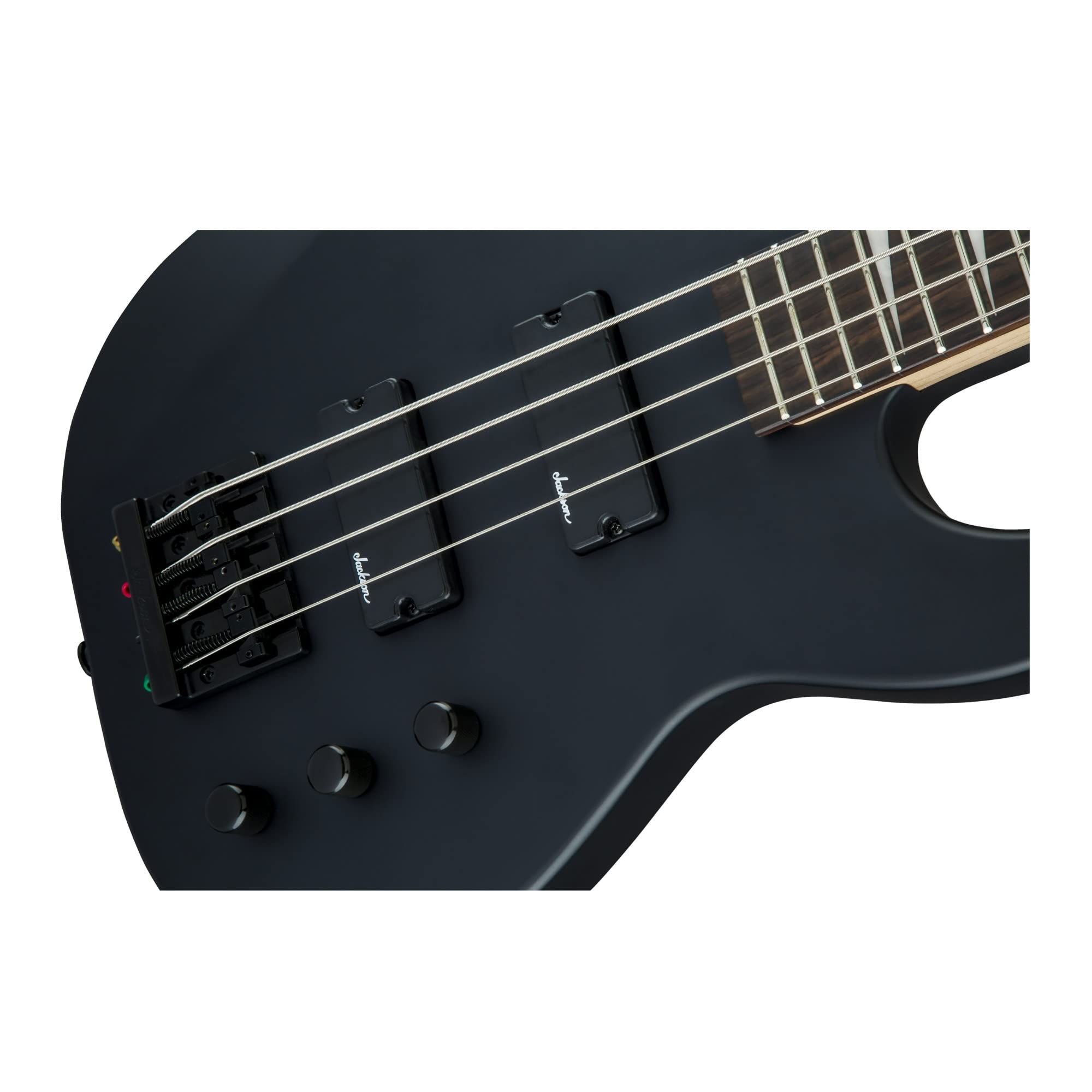 Jackson JS Series Concert Bass JS2 Satin Black Amaranth Fingerboard product thumbnail 8