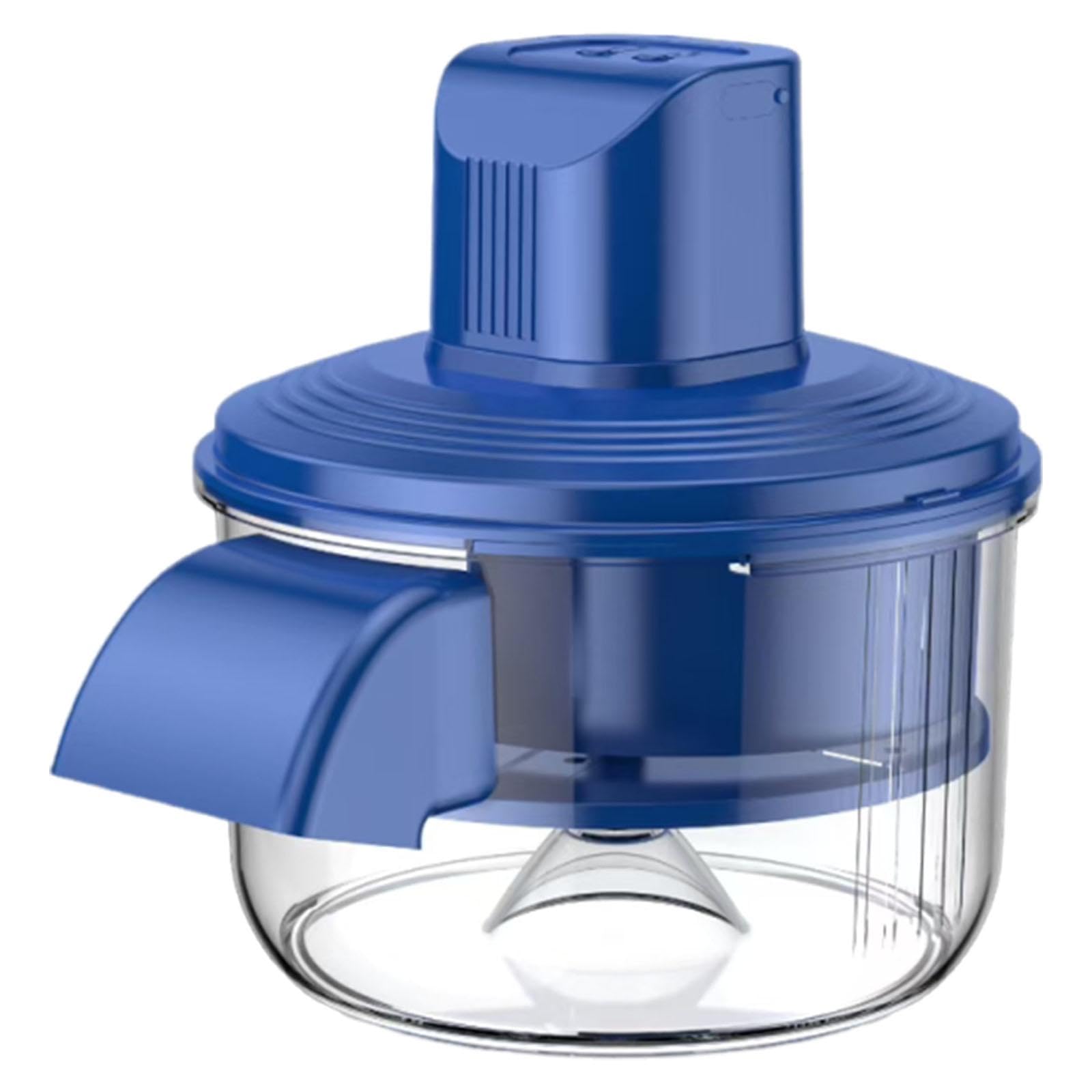 Peladora automática sin esfuerzo: solución portátil con USB en azul
