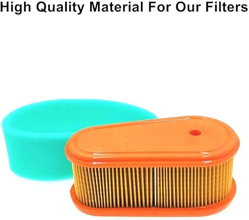 Miniatura 3 de 795066 Filtro de aire de repuesto para BS 5419,796254 Cartucho de filtro de aire OEM con 796254 Pre filtro para cortacésped elemento limpiador de