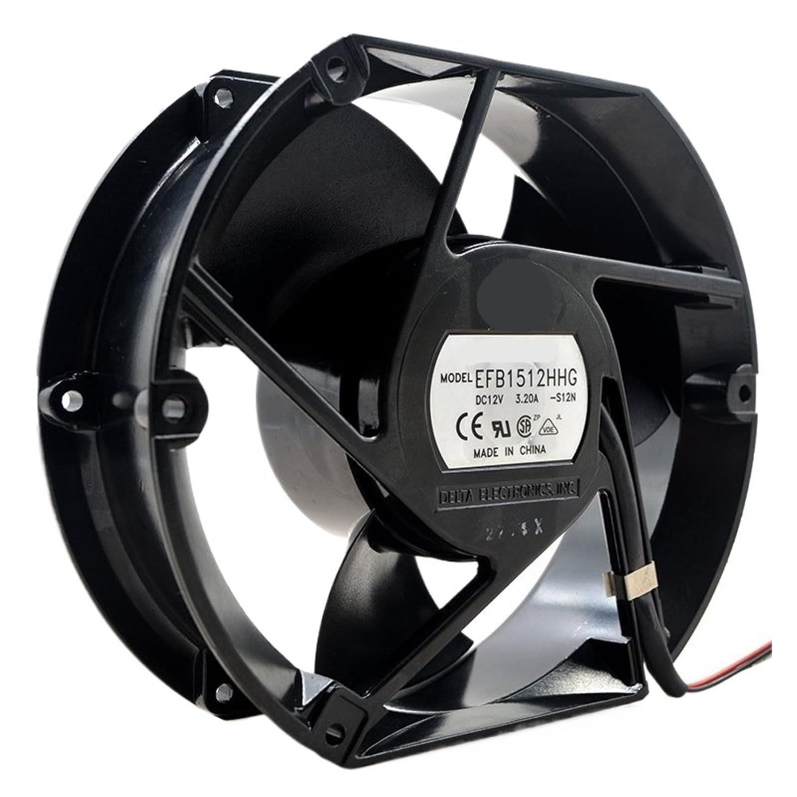 Cooling Fan EFB1512HHG -S12N DV 12V 3.2A 17cm 17251 172X150X51MM(2-Wire)