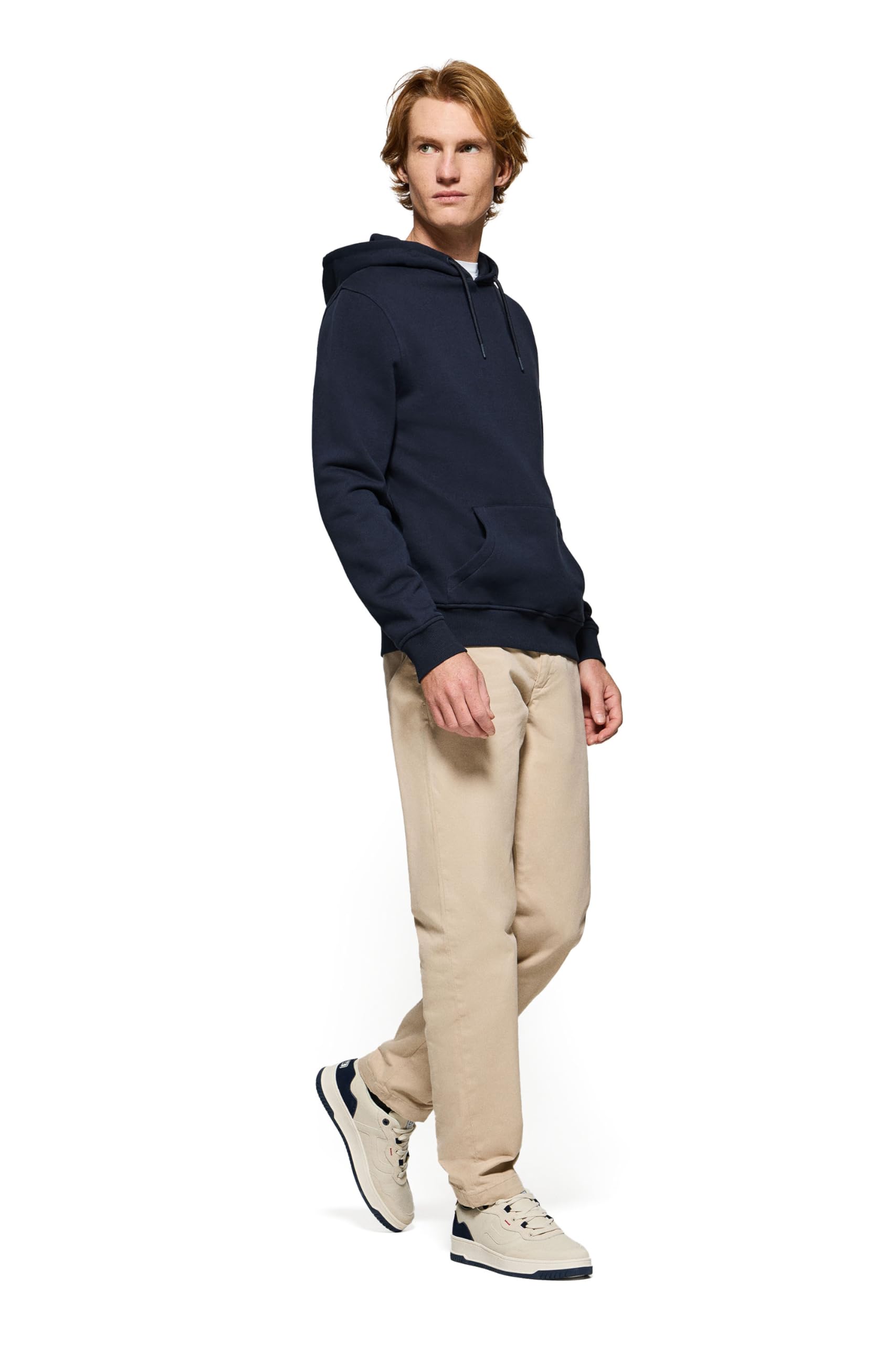 Polo Club Sudadera con Cuello Redondo y Logo Bordado para Hombre - 100% Algodón - Sweatshirt Manga Larga