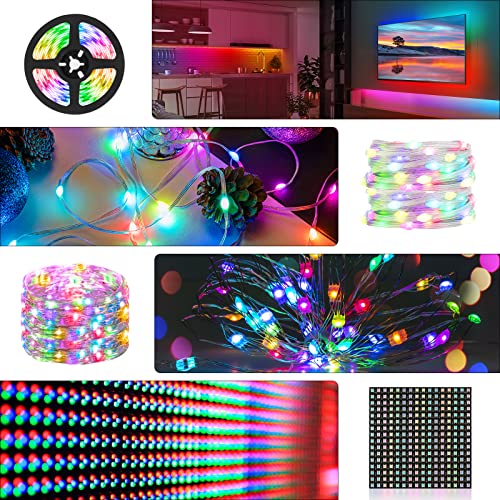 Image of BTF-LIGHTING WS2812B WS2811 SM16703 SK6812 WS2814 IC etc 3Pin RGB TTL Amplifier 1 to 4 Support 3PIN Addressable LED Strip,Fairy String,Matrix Panel,Module etc DC5V DC12V DC24V (Pack of 2)