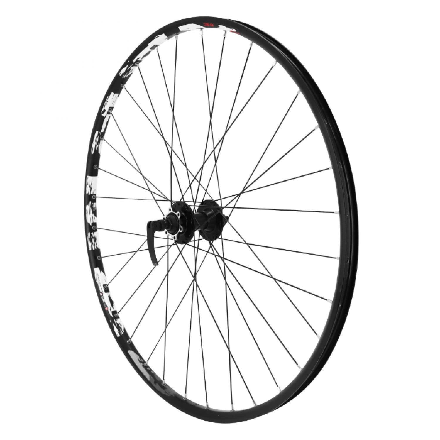 RUEDA MTB 29" KARMA DISC DELANTERO NEGRO DOBLE PARED MOYEU 6AGUAS - 21mm INTER y 27mm EXTER