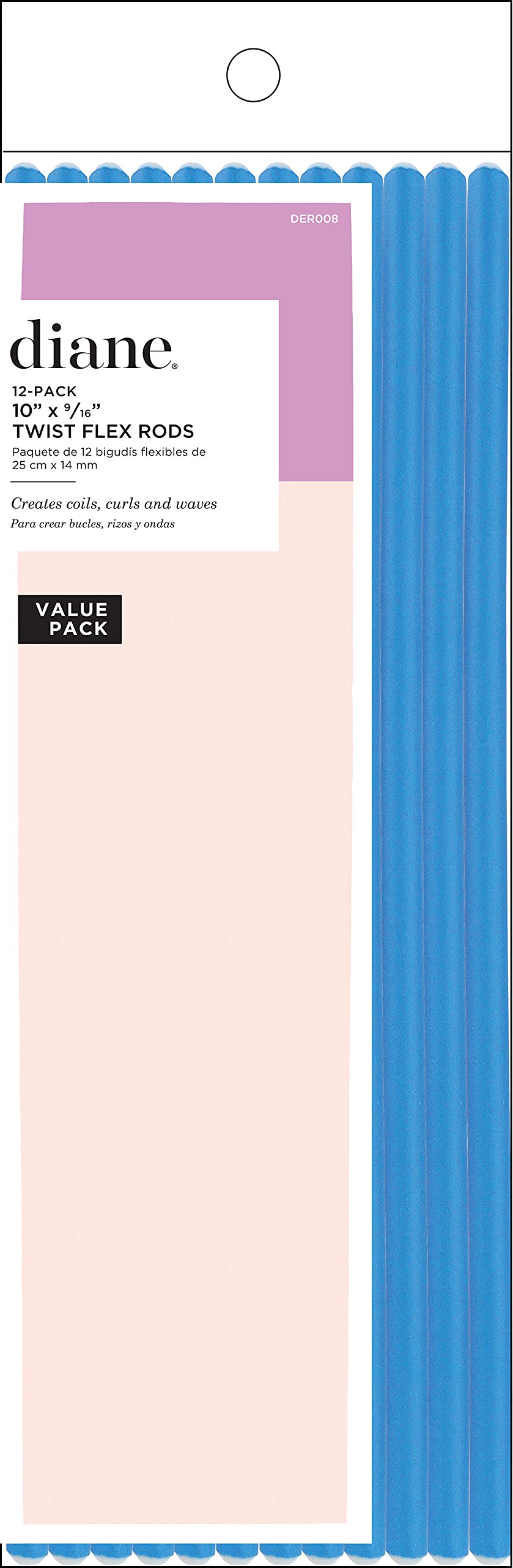 DianeTwist-flex Rods, Blue, 9/16"