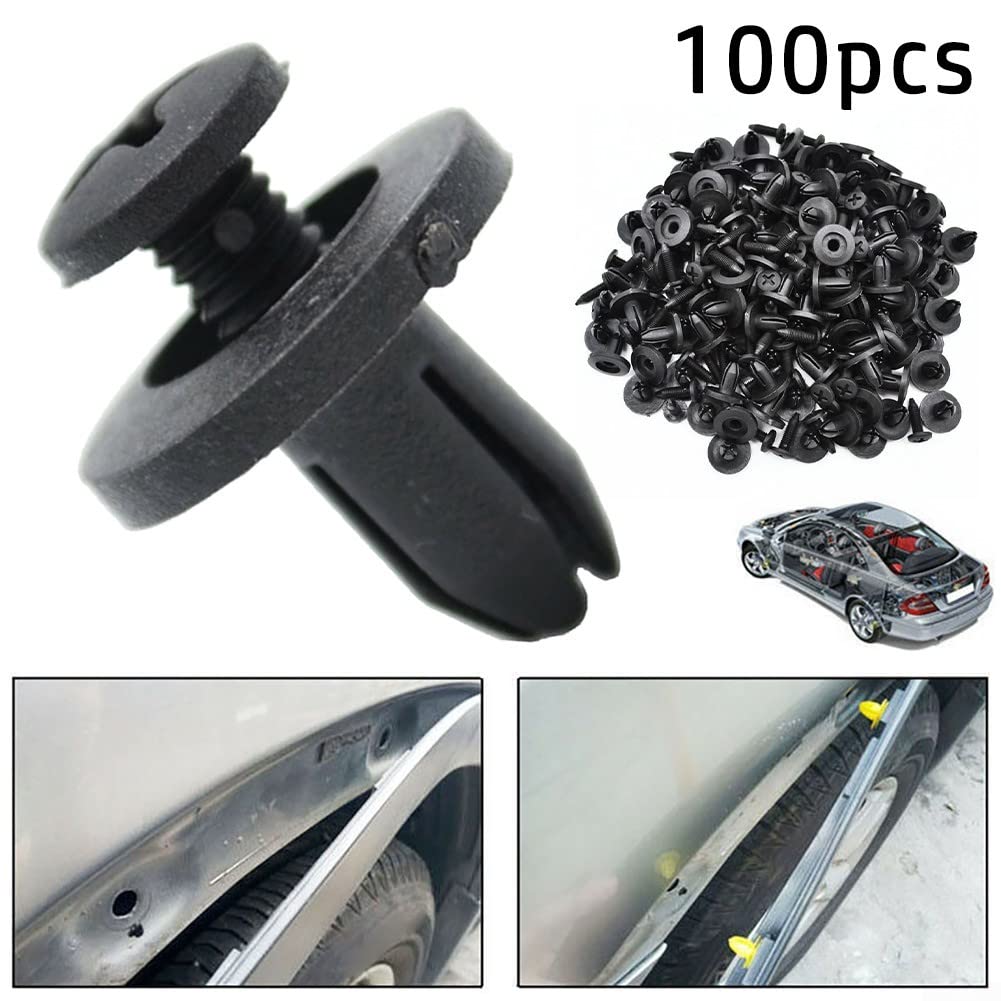 635 Pezzi Clip di Fissaggio per Auto, 16 Misure Più Popolari, Rivetti in Nylon per Paraurti e Parafanghi con Fascette e Estrattore