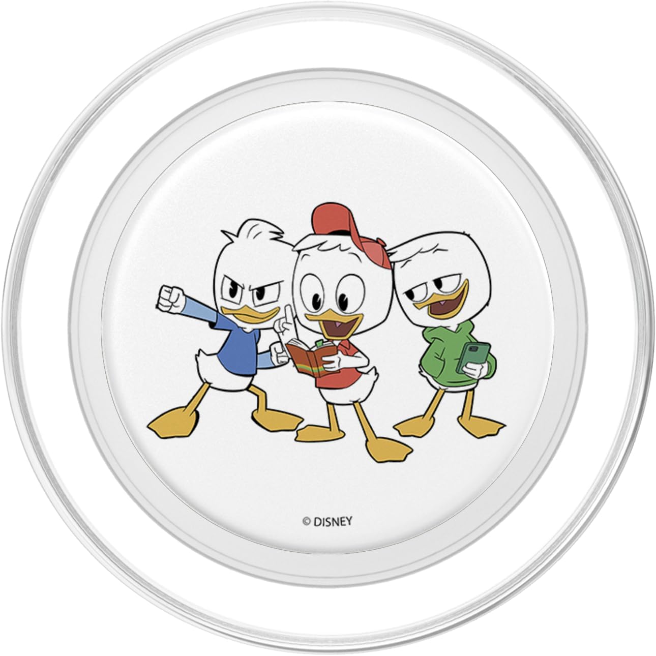 Disney DuckTales Duck Triplet Portrait PopSockets MagSafe PopGrip for iPhone