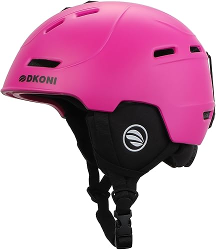 Miniatura 14 de Casco de esquí para adultos, casco de snowboard para hombres y mujeres jóvenes, casco de deportes de nieve certificado para esquí, snowboard