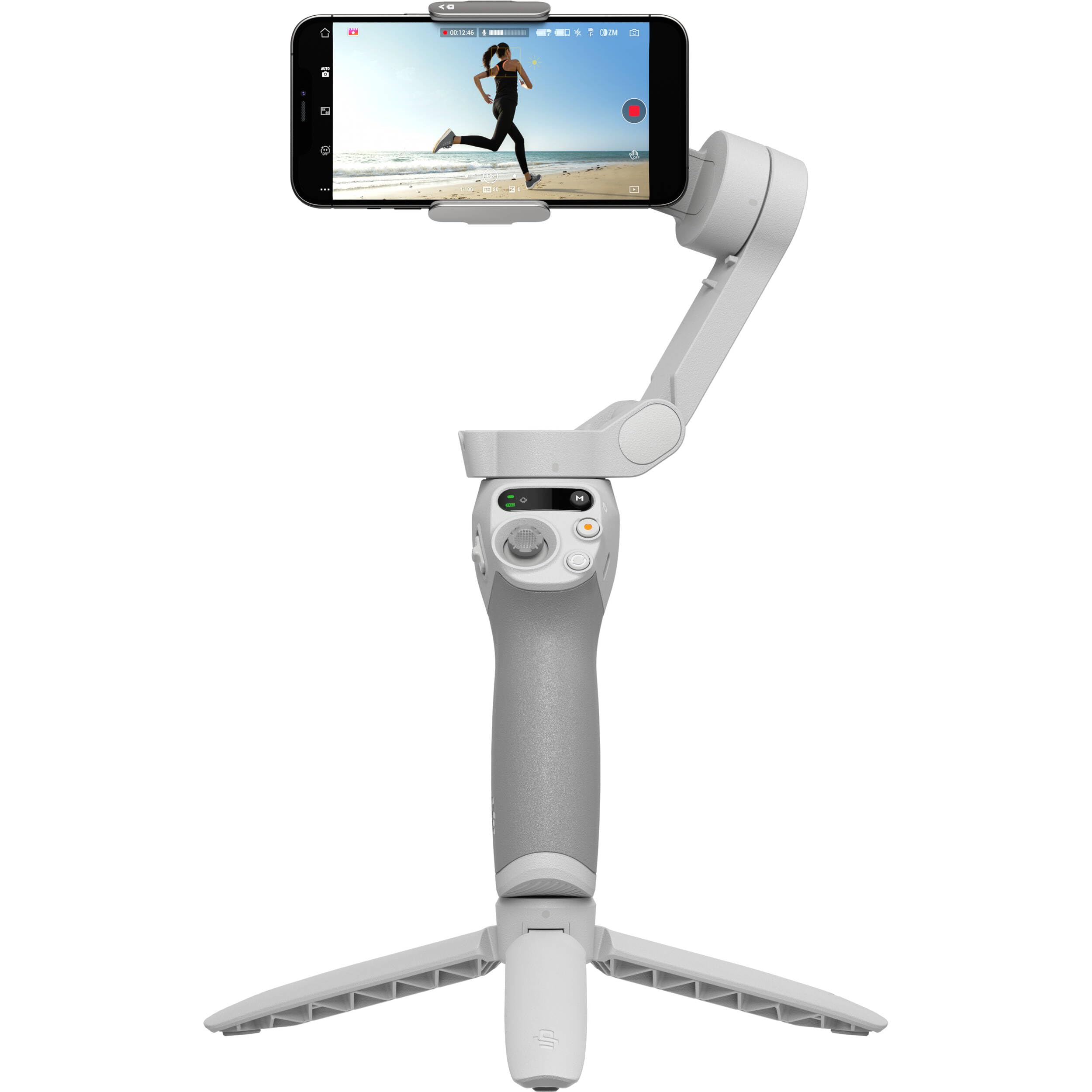DJ I Mobile SE Intelligent Gimbal 3-Axis Phone Portable and Foldable Android and iPhone with ShotGuides Smartphone with ActiveTrack 5.0 Vlogging Stabilizer YouTube Video-image-10