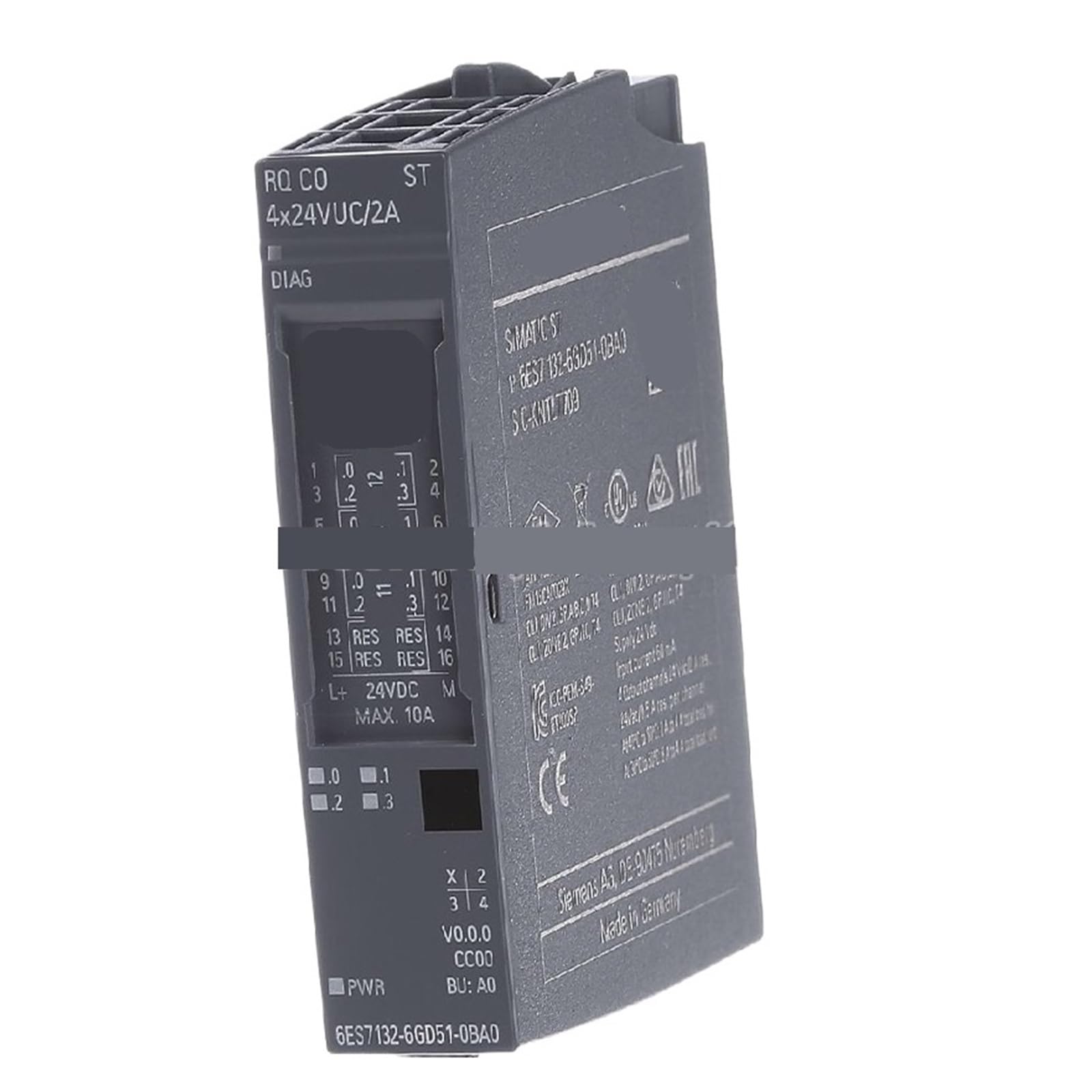 Module Relais ET200SP 6ES7132-6GD51-0BA0 de signalisation 4 x 24 V CC 2A