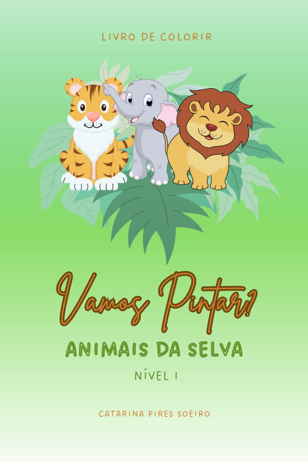 Vamos Pintar?: Animais da Selva