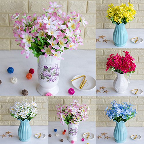 Narutosak Artificial Flowers 6 Branches/1Pc Flower Narcissus Simulation Office Home Decoration thumb #1