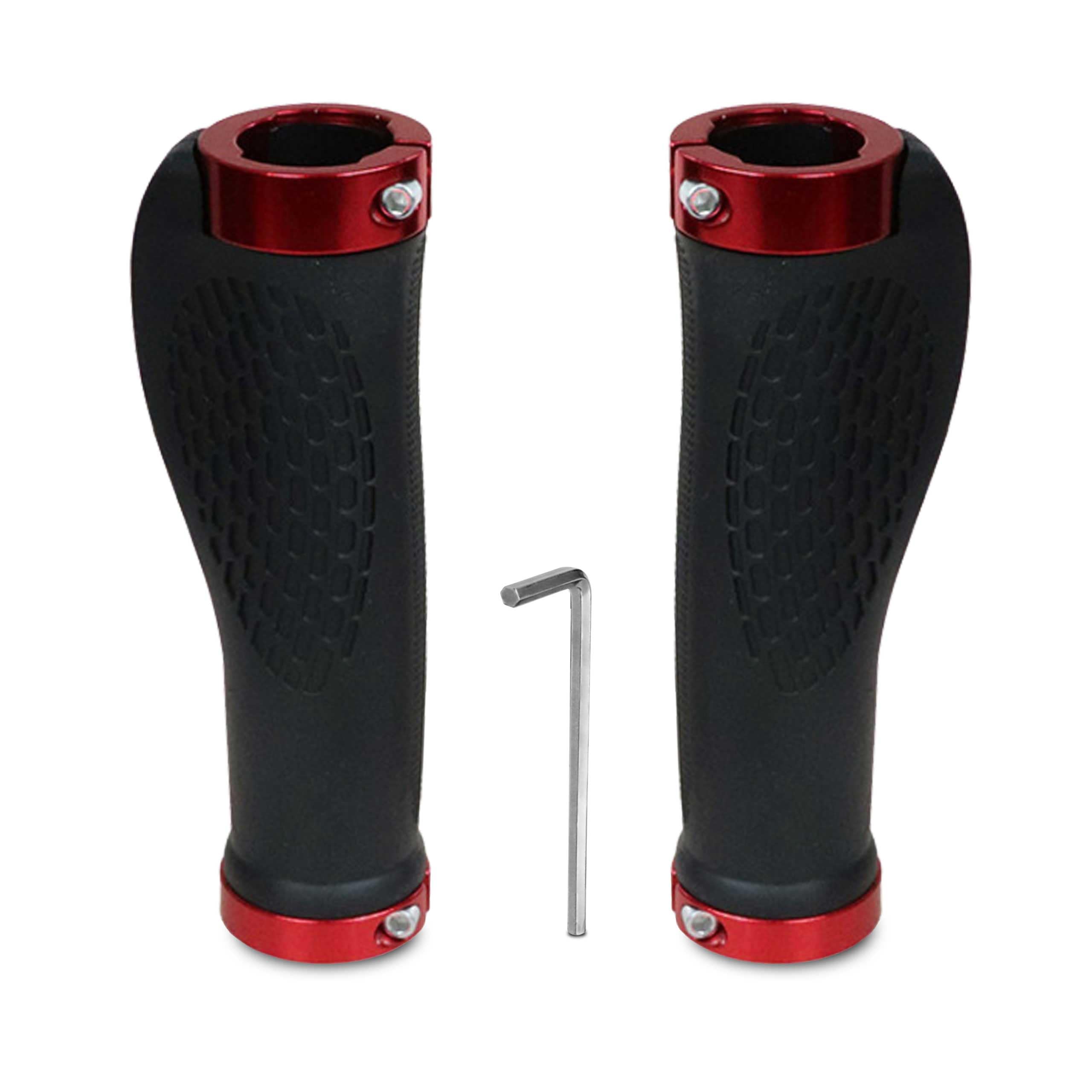 Manopole Per Bici Con Blocco - Ergonomiche E Antiscivolo - Per MTB E City Bike 22.2mm - Foto 9